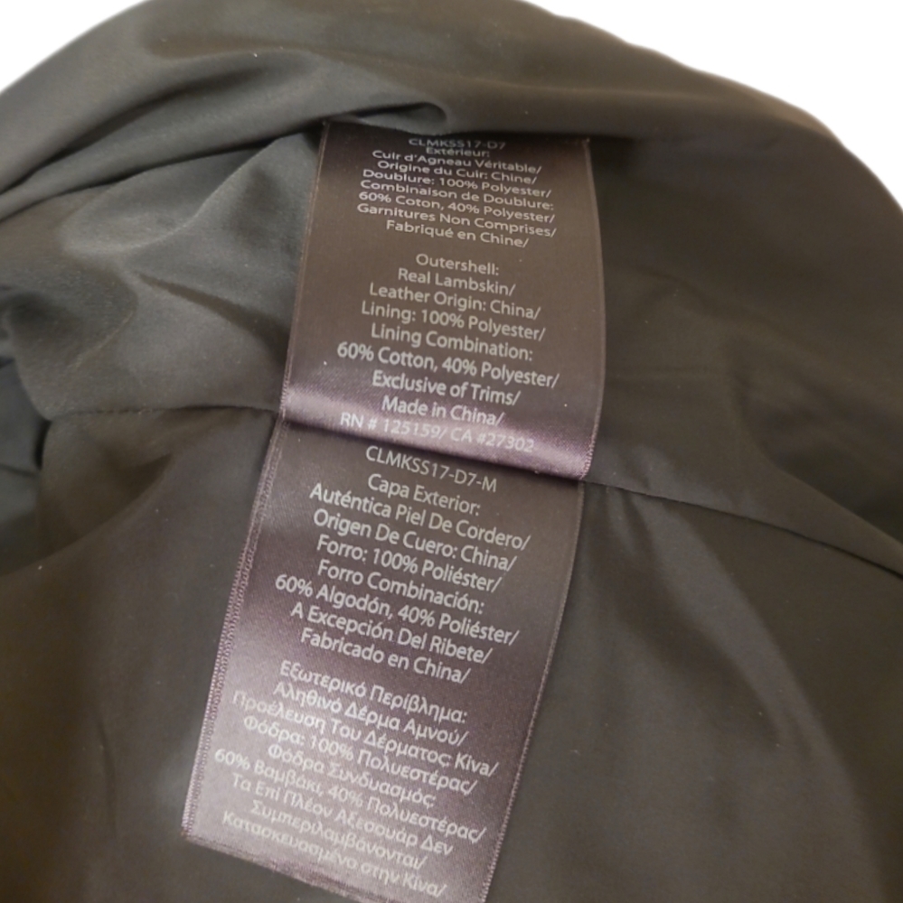 MACKAGE | Gray Lambskin Asymmetrical Zip Hooded Moto Leather Jacket XS - Picture 8 of 8
